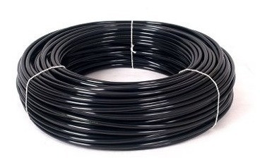 Tubo Poliamida Negro 11mm X Metro 1