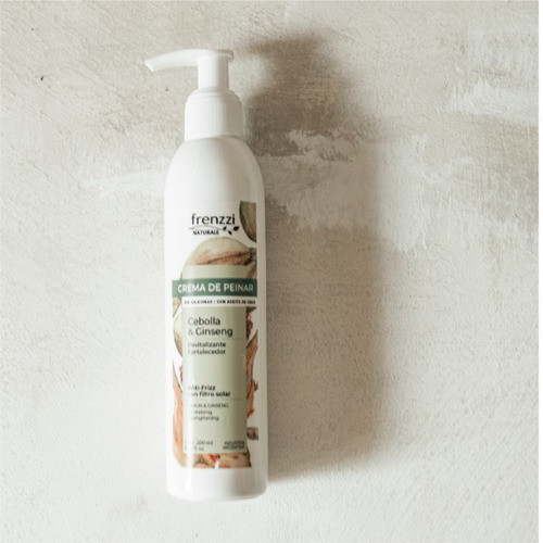Crema De Peinar De Cebolla Y Ginseng Frenzzi #apto 0