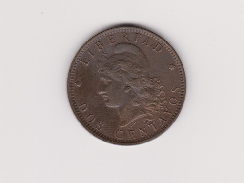 Moneda Argentina 2 Centavos Año 1895 Excelente 1
