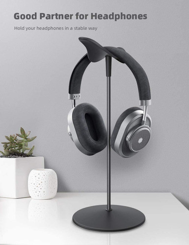 Soporte Para Auriculares Lamicall, Negro/de Escritorio 1