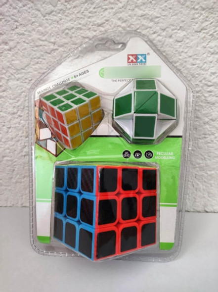 Combo Cubos 3x3 + 2 Cubos Mini 1