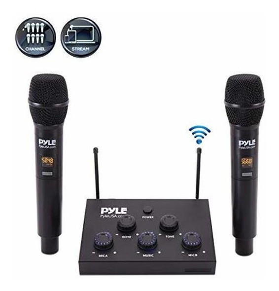 Sistema De Mezclador De Microfono Inalambrico Karaoke - Mezc 0