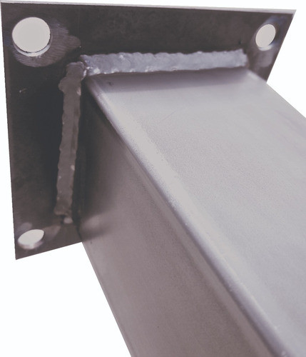 Columnas De Hierro Cuadrado Anti Oxido Tapa Y Placa 80x80 Mm 0