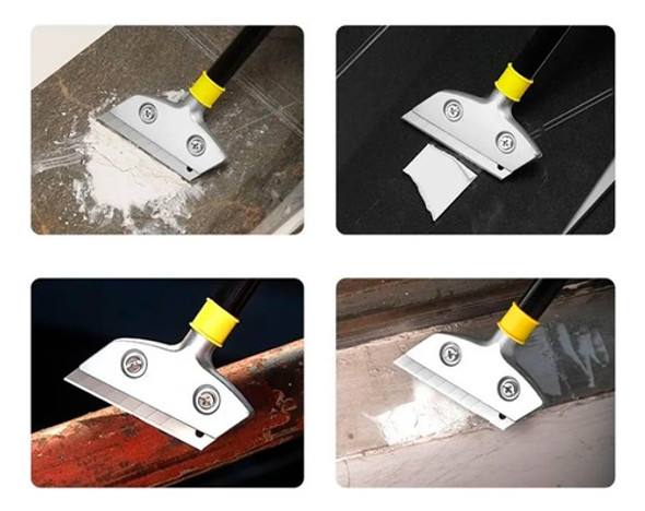 Raspador Com Cabo 60cm Multiuso Remove Sujeira Tinta Adesivo 1
