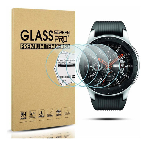 4 Vidrios Templados Galaxy 46mm Watch, Sm-r800 0