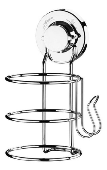 Suporte Para Secador De Cabelo Com Fixação A Vácuo Future 1