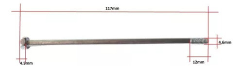 Tornillo Esparrago M5 Bomba Vulcano Corto Leer Descripcion 1