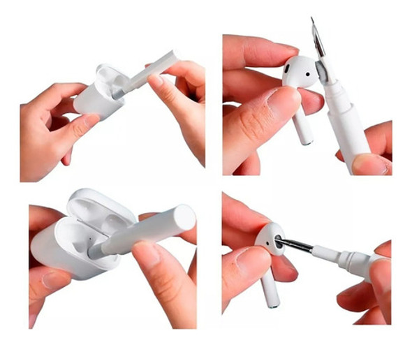 Kit Limpador De AirPods Case Limpar Fone Ouvido Bluetooth 1