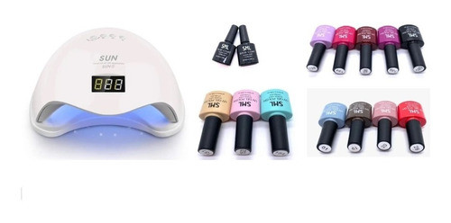 Pack X 8 Productos Sml + Lampara Uv/led 48 W 0