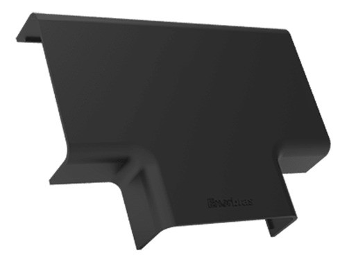 Kit 12 Tê Preto Conexão Para Canaleta 40x15 Enerbras Pvc 1