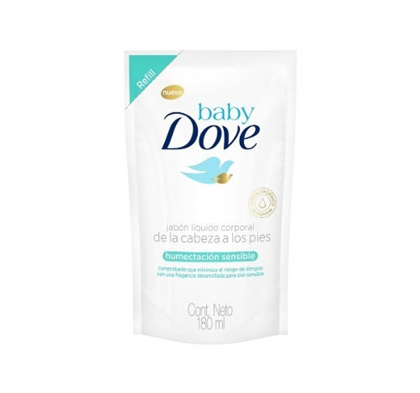 Jabón Líquido Baby Dove 180ml 0