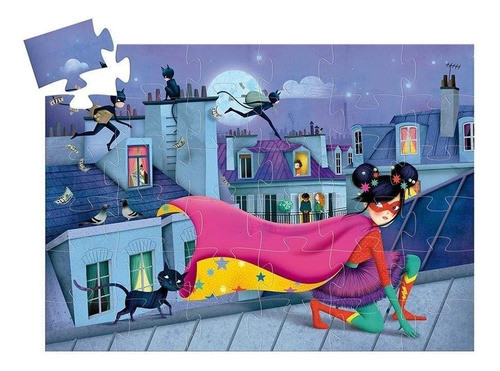 Puzzle 36 Pzs - Super Star - Djeco - Dj07226 1