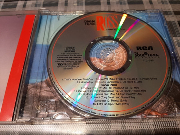 Diana Ross - Ross  Expanded Edition - Cd Importado 1
