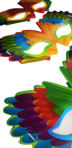 72-antifaces Impreso Plumas-pájaros -fiestas-cotillón-2238 1