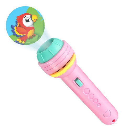 Linterna Proyector Infantil Disco Con Figuras Didactico 0