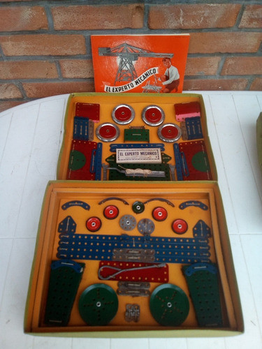 Antiguo Juego Instructivo Infantil El Experto Mecanico N.4/6 0