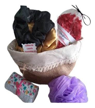Set Regalo + Toallita+esponja+scrunchies 1