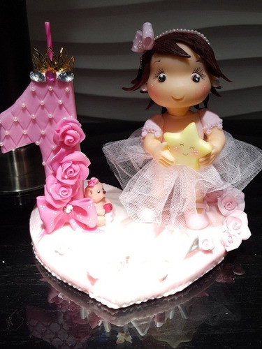 Adorno Para Torta 1 Año Bebe 0