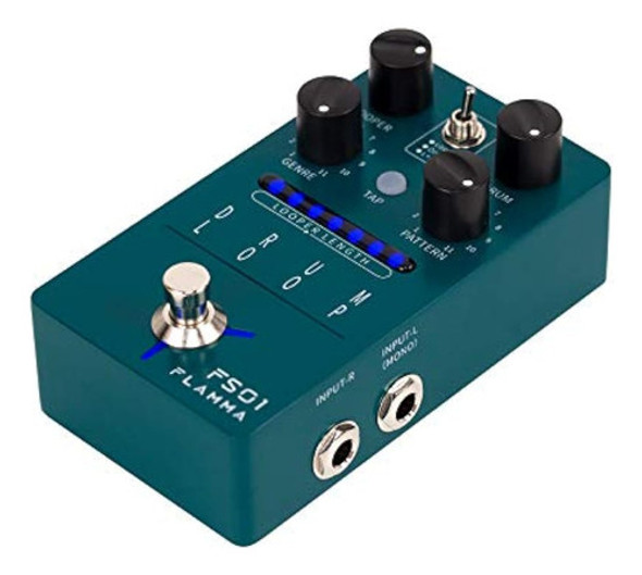 Flamma Fs01 Caja De Ritmos Y Frase Loop Pedal Pedal De Guita 1 Flamma Fs01 Caja De Ritmos Y Frase Loop Pedal Pedal De Guita 1