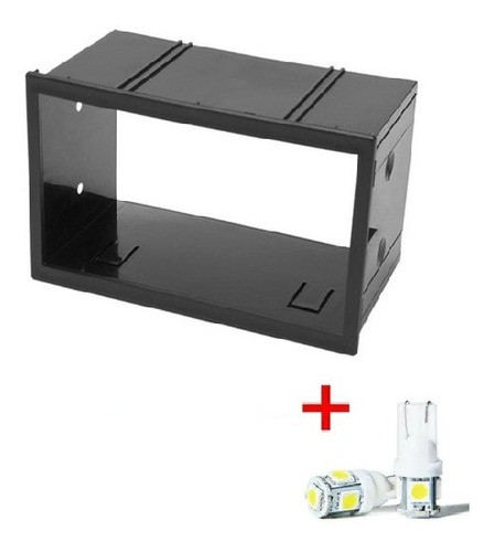 Marco Adaptador Estereo 2 Din Bora Fox Suran Golf + 2 Led 0