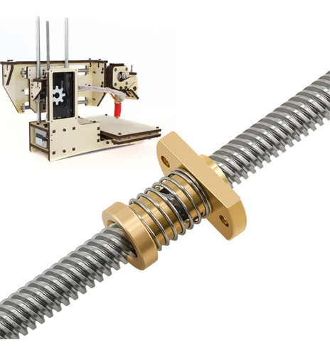 Porca Anti-folga Para Impressora 3d T8 Lead Screw Ender 3 Cr 1