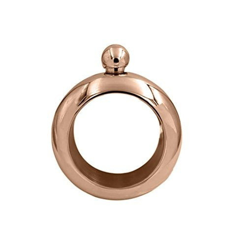 Lookatool 3.5oz Acero Inoxidable Jarra Pulsera Alcohol Frasc 0