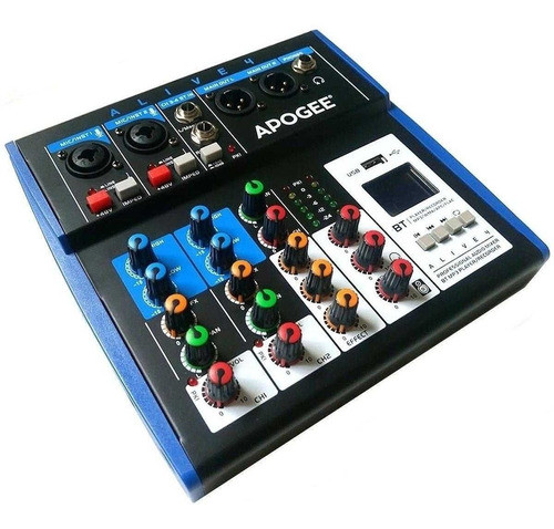 Consola Mixer Apogee Alive 4 Con Usb Bluetooth - Envios 1