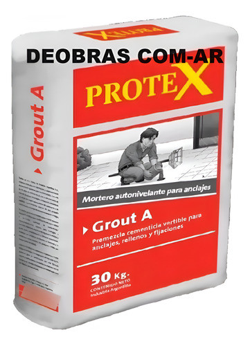 Grout Para Rellenos Anclajes En Hormigón Y Albañileria 30kg 0