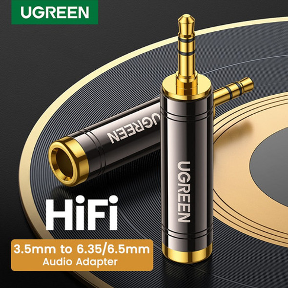 Adaptador Audio Jack 3.5mm Macho A 6.5mm Hembra - Ugreen 1