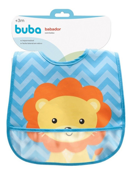 Babador Com Bolso (3m+) Leão - Buba 1