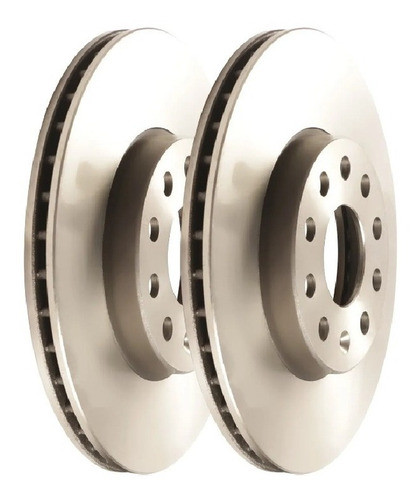 Discos De Freno Delanteros Trw P/ Ford Fiesta Kinetic 258mm 0