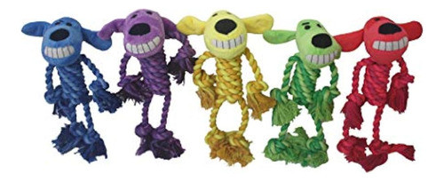Multipet Rope Body Loofa 11  Juguete Para Perros 0