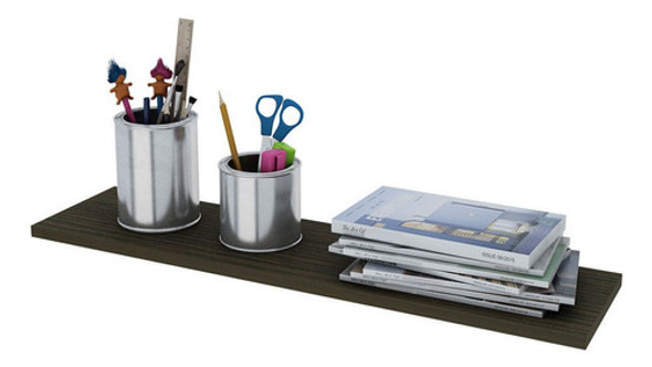 Estante Flotante Slim 80x20 Cm Wengue 1