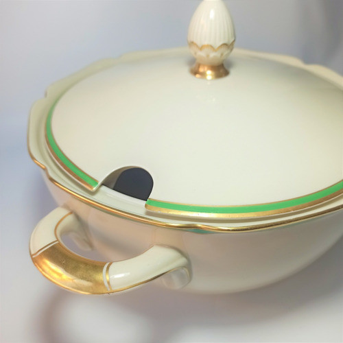 Impresionante Sopera / Guisera En Porcelana Alemana! 0