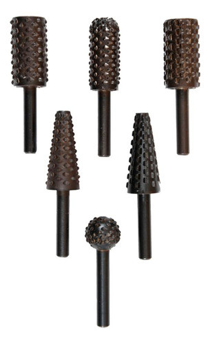 Juego De Escofinas 6 Pzs. Encaje De 6mm Kwb 495500 H Y T 0