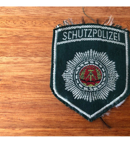 Parche Policia Alemania Democratica Schutzpolizei 0
