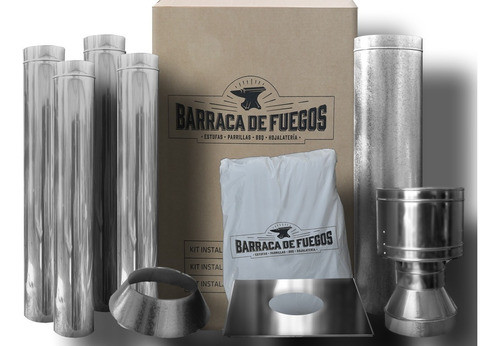 Kit Materiales 100 Mm 1 Pta Acero Inoxidable 0