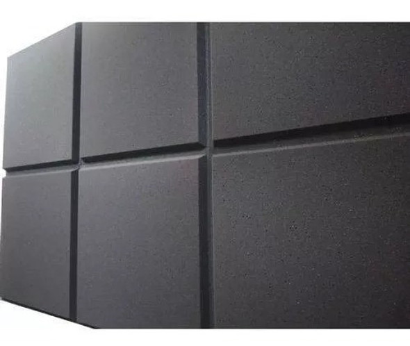 Espuma Acústica Kit C/20 Placas-50cm X 50cm X 3,5cm-lisa 0