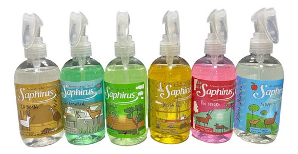 Saphirus Aromatizador Textil Pack X 4 Fragancias A Eleccion 0 Saphirus Aromatizador Textil Pack X 4 Fragancias A Eleccion 0