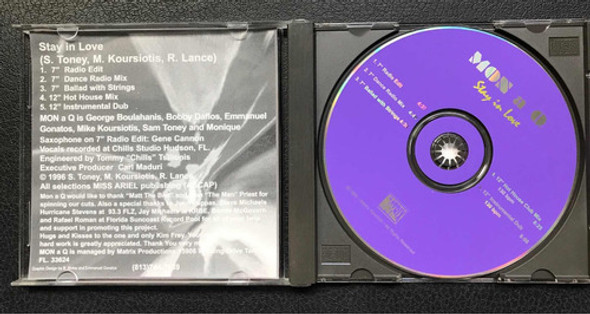 Cd Mon A Q / Stay In Love (usa) 1