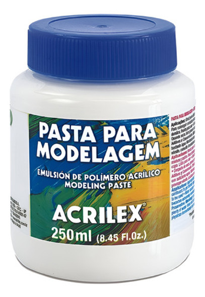 Pasta Para Modelagem Acrilex 250ml 0