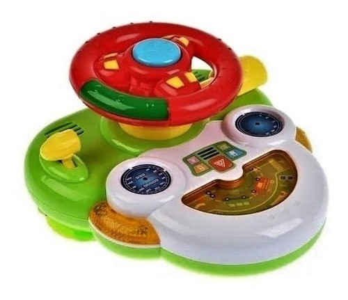 Mini Volante Didáctico Bebe Luces Sonidos 1