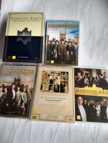 Dvd Downton Abbey A Coleção+casamentos+o Filme 0