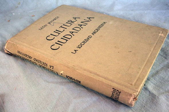 Cultura Ciudadana - La Sociedad Argentina, León Benarós 1