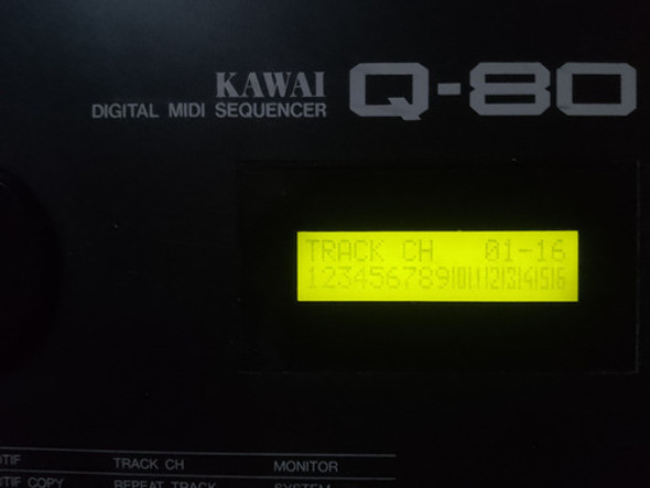 Kawai Q-80 Secuenciador Digital Grabador Midi Looper 1