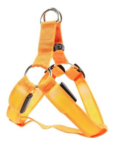 Pechera Arnes Collar Mascotas Con Luz Led Colores Diginet 1