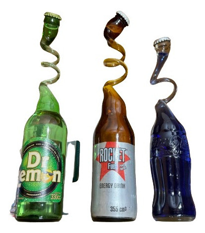 3 Botellas De Adorno Imperdibles 0