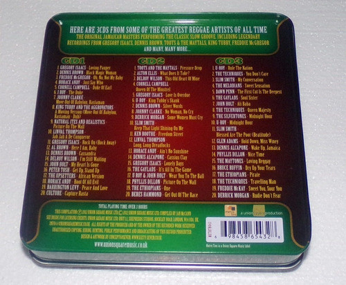 Gregory Isaacs Dennis Brown U-roy Slim Smith 3 Cds / Kktus 1