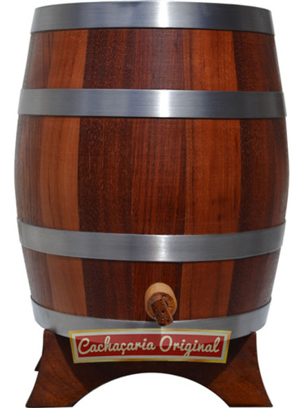 Barril Dorna Cachaça Pipote Jataúba Vertical 6l Madeira 0