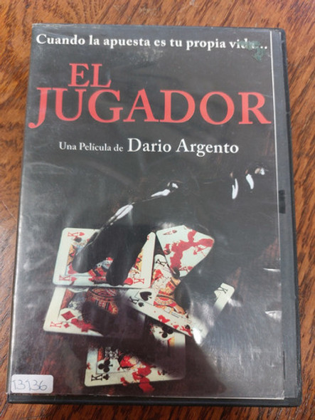 El Jugador Película En Dvd Original De Darío Argento- Terror 0